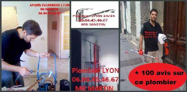 Avis APAMS plomberie, bon plombier  Lyon, avis David MARTIN plombier Lyon